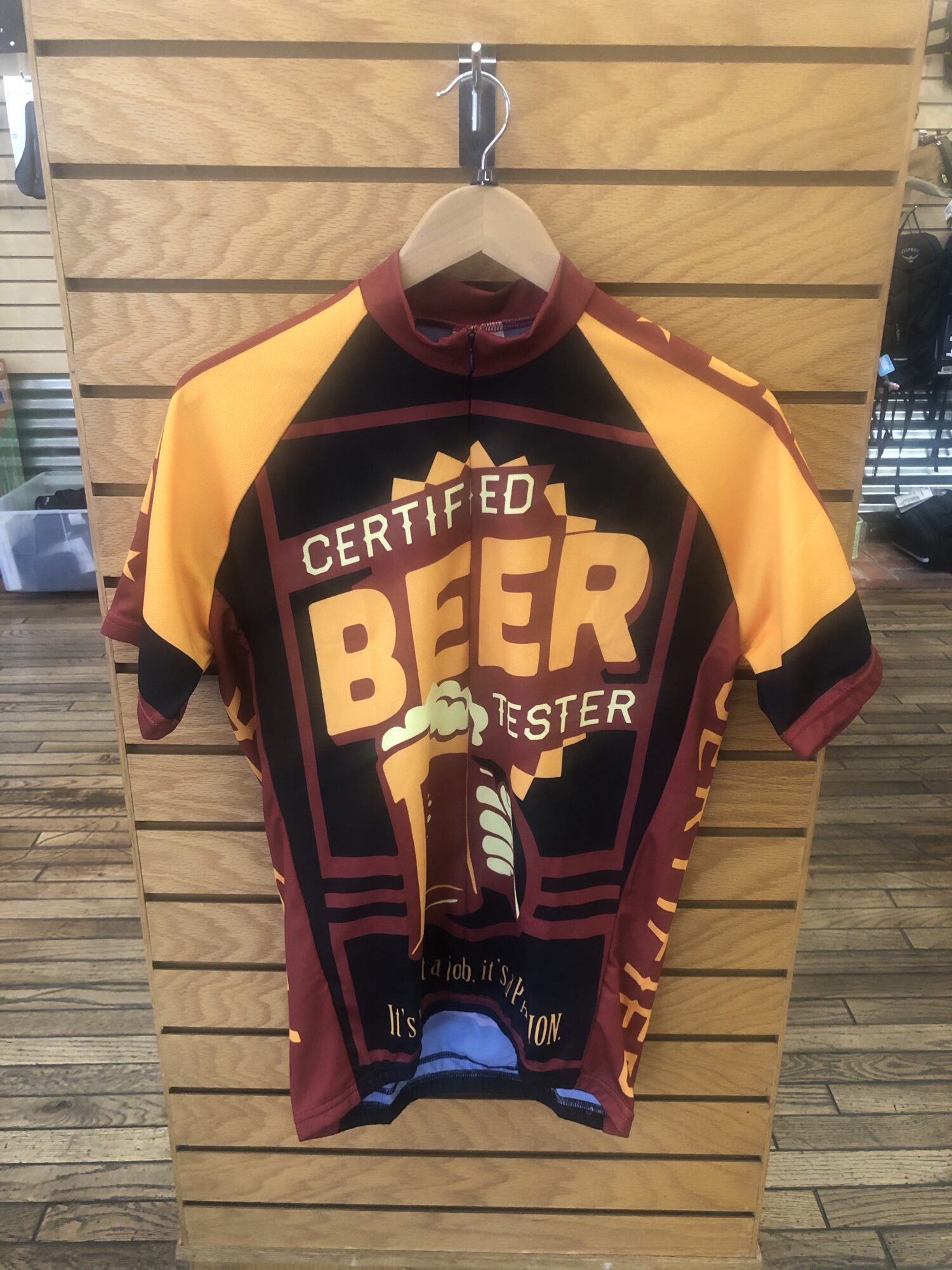 World Jerseys Men's Certified Beer Tester LARGE - Support Local - Chico  Support Local – Chico